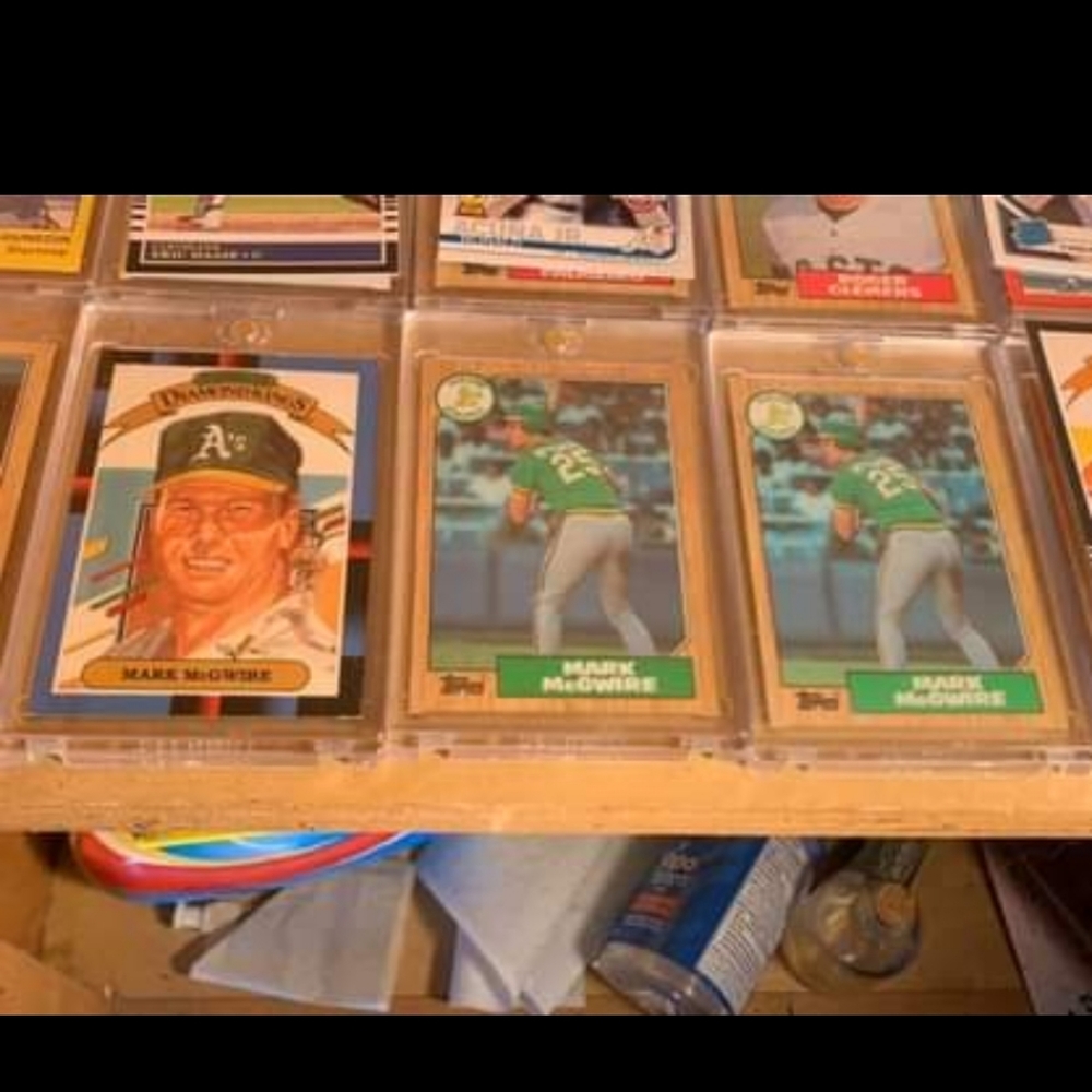 Mark Mcgwire rookie cards and diamond king